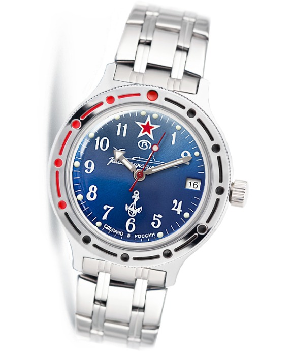 Automatic watch VOSTOK AMPHIBIA SUBMARINE, 200m water proof